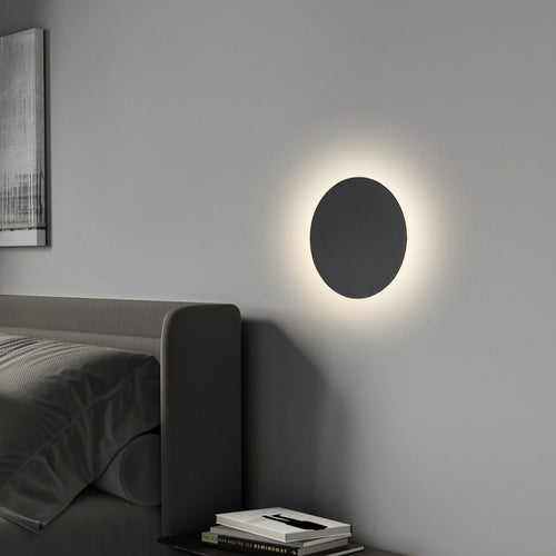 Aplique De Pared Decorativo Con Led Negro