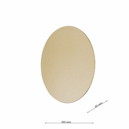 Aplique de interior Led Decorativo Moderno Dorado