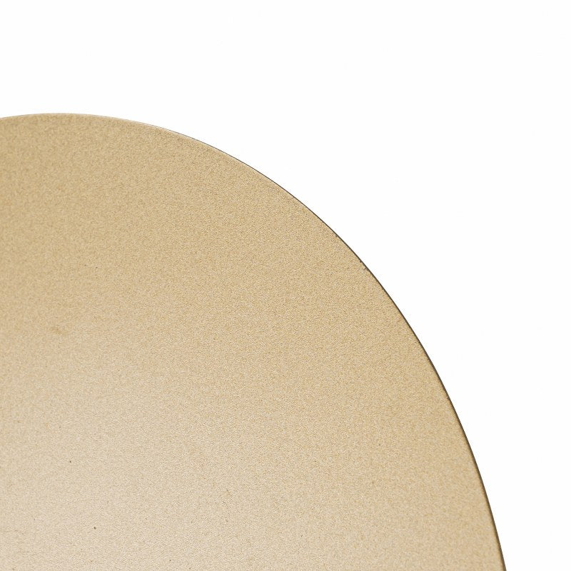 Aplique De Pared Decorativo Con Led Dorado