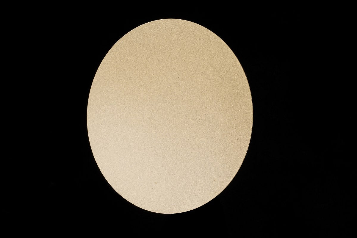 Aplique De Pared Decorativo Con Led Dorado