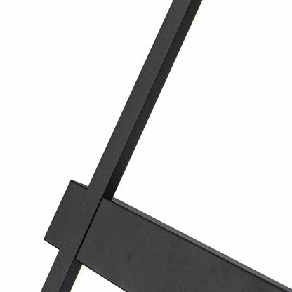 Aplique de pared con led integrado Negro