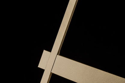 Aplique de pared con led integrado Dorado