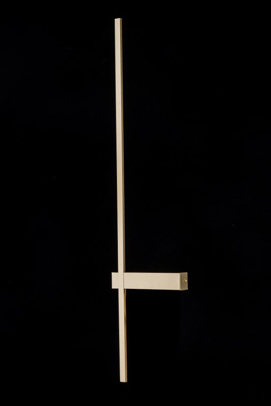 Aplique Interior Led Moderno Minimalista Dorado