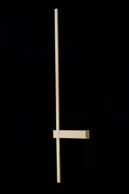 Aplique Interior Led Moderno Minimalista Dorado