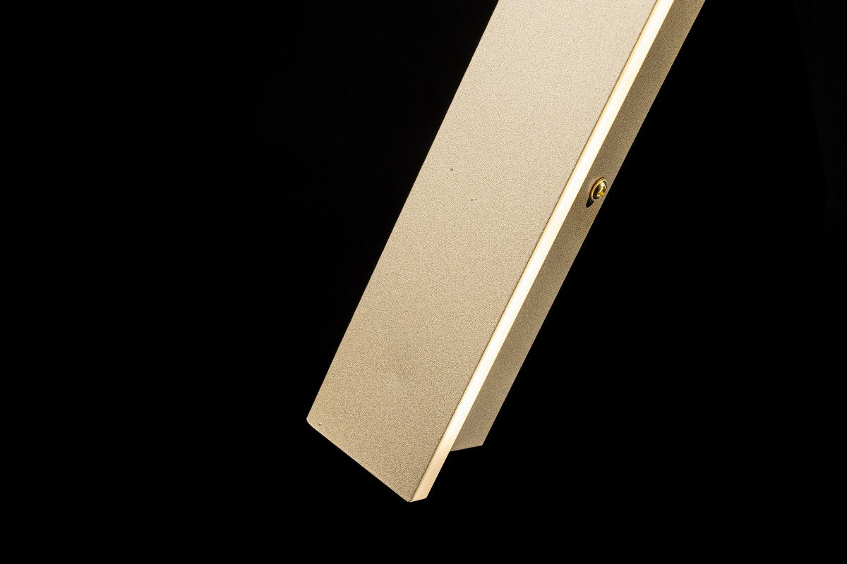 Aplique de pared 80CM CCT Dorado