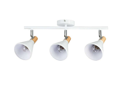 Aplique 3 focos Nordico Blanco