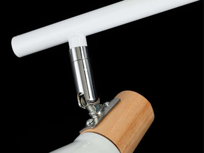 Aplique 3 focos Nordico Blanco