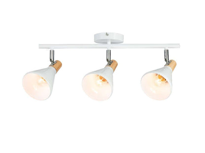 Aplique 3 focos Nordico Blanco
