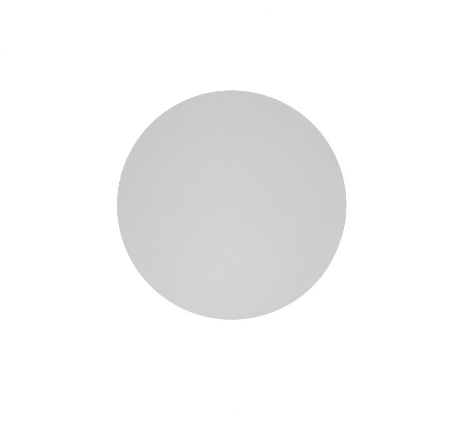 Aplique exterior led redondo Blanco