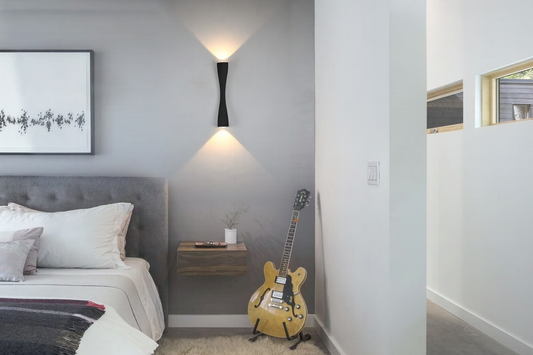 Aplique exterior CARIA Negro