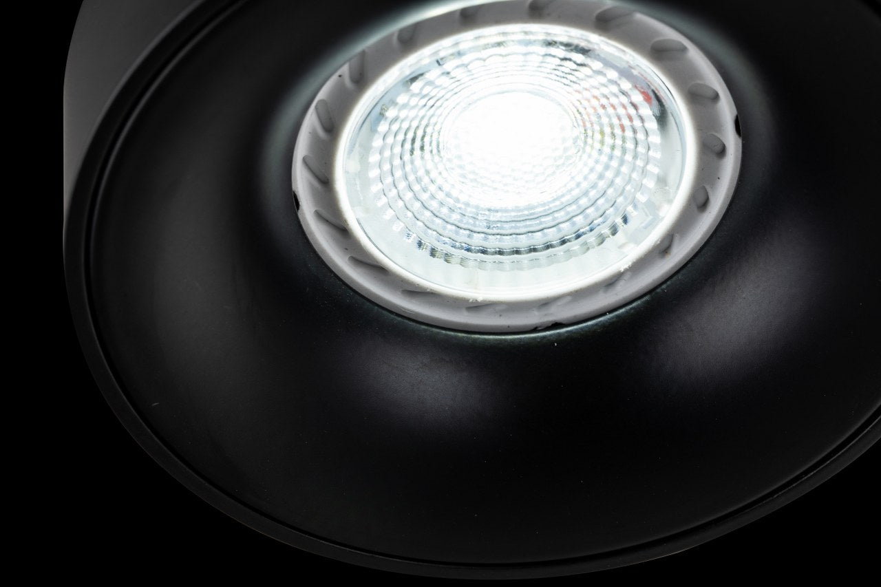 Foco Empotrado GU10 Negro