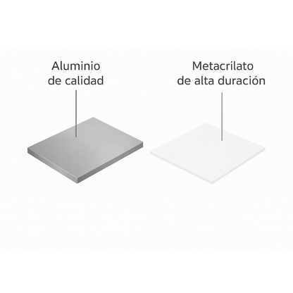 Lámpara de Techo LED 2 Aros DISCO - FL642-2C